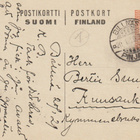 1887-1952 väliltä ehiöitä ja kirjeitä 10kpl. - pikkukuva 4