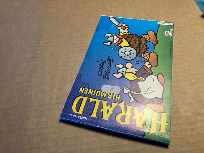 HARALD HIRMUINEN MINI-ALBUMI 4/1992 HYVÄ