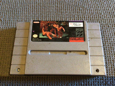snes pit fighter usa
