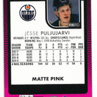 2021-22 O-Pee-Chee Platinum Matte Pink #148 Jesse Puljujärvi - pikkukuva 2