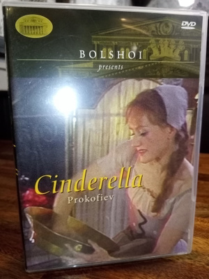 DVD Bolshoi presents Prokofiev Cinderella ( SIS POSTIKULU)