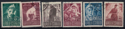 Itävalta Mi 829-34 o