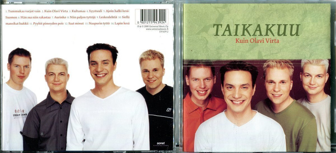 TAIKAKUU . CD-LEVY . KUIN OLAVI VIRTA