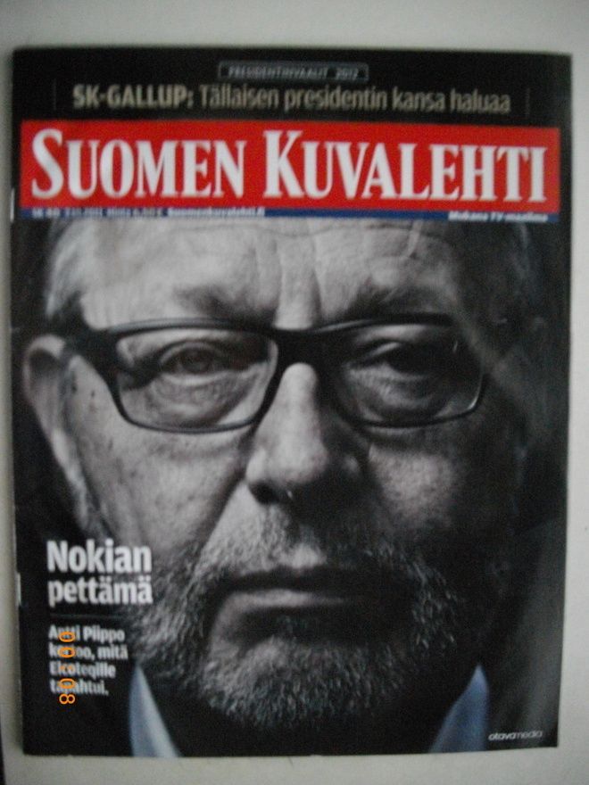 Suomen Kuvalehti Nro 40/2011 (30.9)