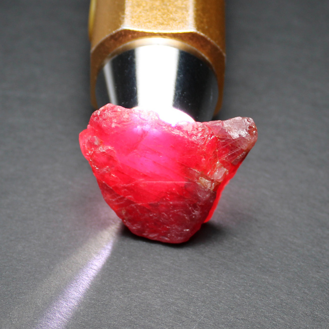 Käsittelemätön Morogoro rubiini kide 72.44 ct Tansania