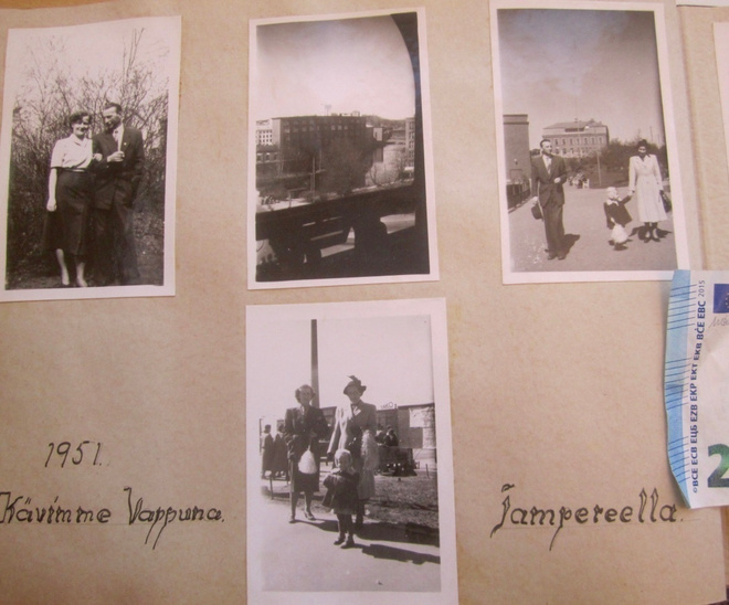 6 VANHAA Valokuvaa Hämeenlina Tampere 1951
