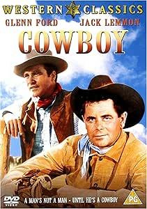 Cowboy (1958) Glenn Ford, Lemmon suom. teksti DVD