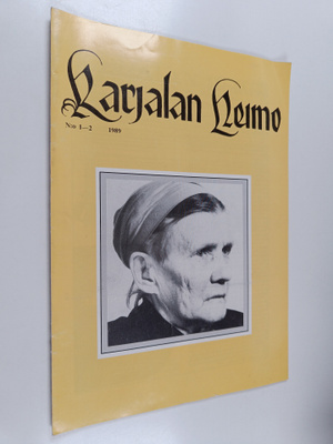 Karjalan heimo n:o 1-2/1989