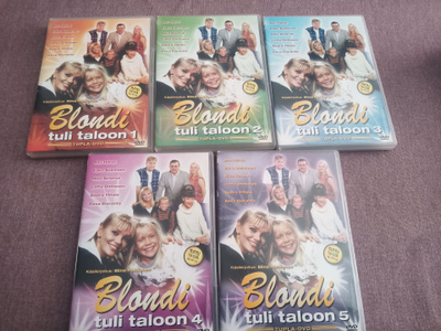 Blondi tuli taloon - koko sarja (10dvd)