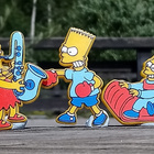 Simpsons Kuuluisa sarja. 3 Pinssiä,. Valmistajan leimalla. - pikkukuva 5