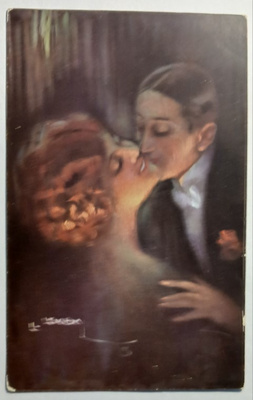 Luis Usabal: Suudelma, p. 1914
