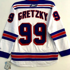 NHL FaniPaita Rangers WAYNE GRETZKY #99 White (UUSI!) - pikkukuva 1
