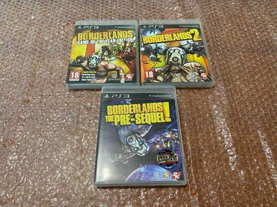 Playstation 3 / PS3 Borderlands GOTY, 2 ja Pre-Sequel