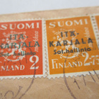 1942 Itä-Karjala kahden julkaisun sekapostite kuorella - pikkukuva 1