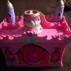 (Moose) Prinsessa linna pinkki 22cmx13cmx22,5cm ( korkeus) - pikkukuva 2