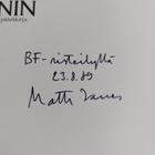 Matti Larres : Viinin ja kutsujen päiväkirja (signeerattu) - pikkukuva 3
