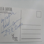 LEA LAVEN nimmaroitu fanikortti ( Sis.postikulut ) - pikkukuva 2