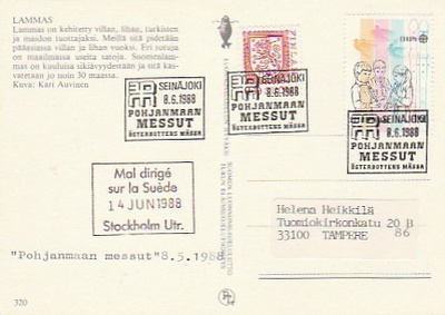 ERIKOISLEIMA , Pohjanmaan Messut, Seinäjoki 8.6.1988