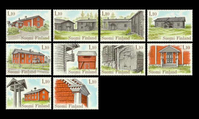 849-58 ** Talonpoikaisrakennuksia (1979)