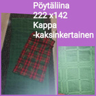 KUUSENVIHREÄ iso PÖYTÄLIINA ja yhteensopiva KAPPA - pikkukuva 1