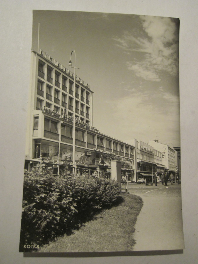 VANHA Postikortti Kotka 1950-l Alkup.Mallikappale