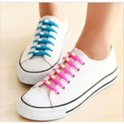 Simple Shoelace, Silikoniset Kengännauhat, 6kpl, eri värejä - pikkukuva 2