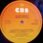 ALAIN CHAMFORT  ::  SECRETS GLACES :: VINYYLI  LP       1983 - pikkukuva 3