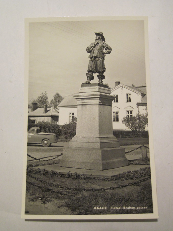 VANHA Postikortti Raahe 1950-l Alkup.Mallikappale