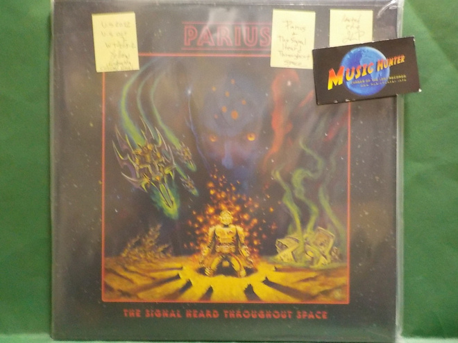 PARIUS - THE SIGNAL HEARD THROUGHOUT SPACE - US -22 UUSI 2LP
