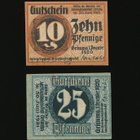 Saksa Notgeld 10, 25 Pfg, Grimma 1920 - pikkukuva 1
