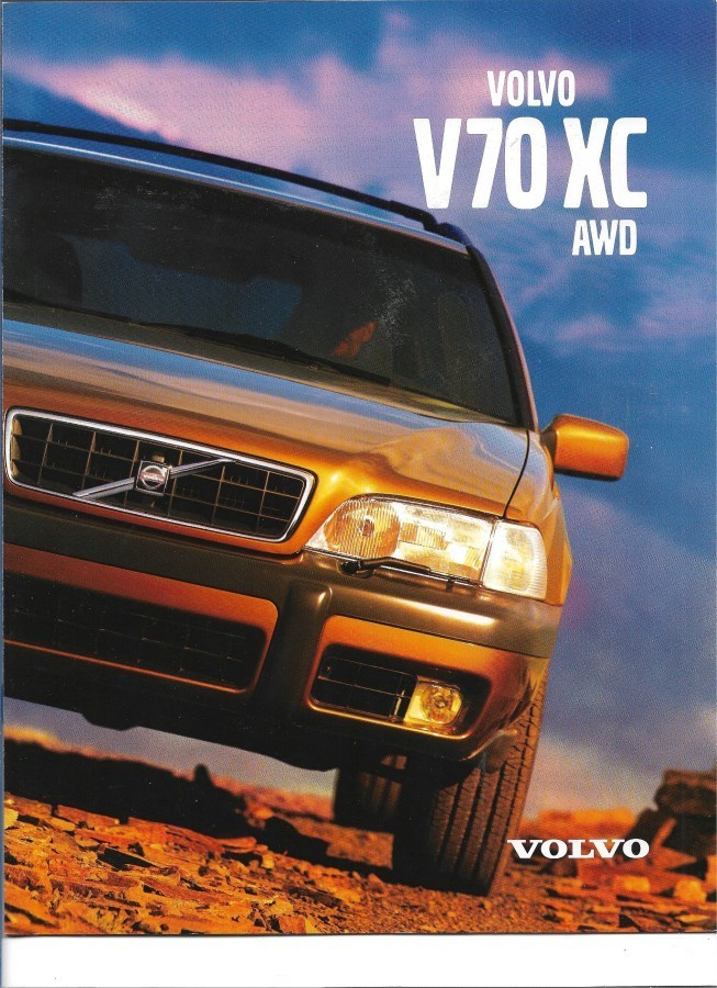 1999 Volvo V70 XC AWD esite - KUIN UUSI - 12 sivua