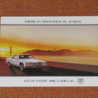 1981 Cadillac mallisto esite - KUIN UUSI - 16 sivua - pikkukuva 1