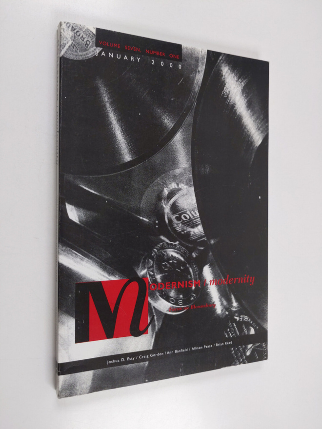 Modernism/modernity : Volume Seven, Number One : January ...