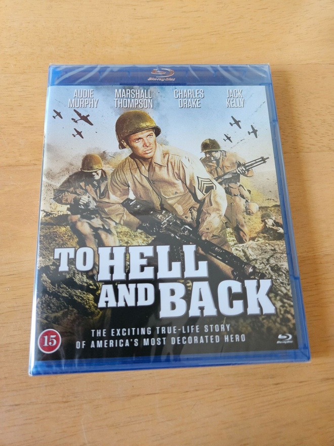 To Hell and Back (Blu-ray, uusi)