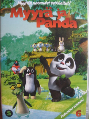 MYYRÄ JA PANDA 6 DVD