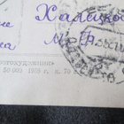 kaksi vintage kukkapuskakorttia - pikkukuva 5