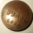 1913 vuoden 1 penni - pikkukuva 1