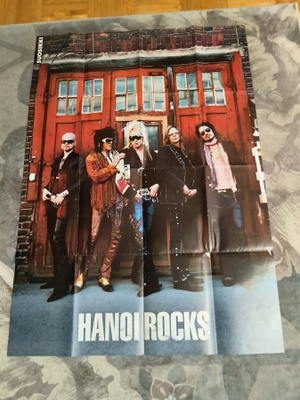 Suosikki Hanoi Rocks juliste