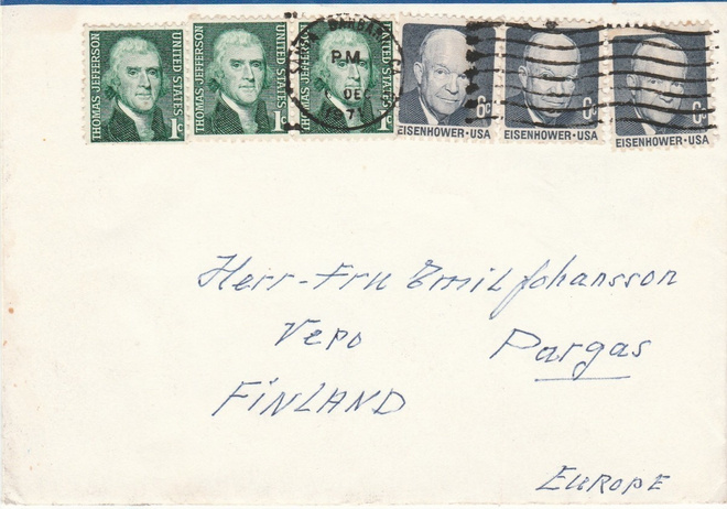 KIRJE AMERIKAN KIRJE, vuodelta 1971