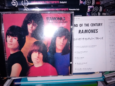 CD Ramones : End of the Century ( Japan ) SIS POSTIKULU