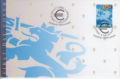 FDC 2003 1€ leijona