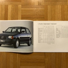 Esite Fiat Uno - Regata - Croma - vuodelta 1988 - pikkukuva 3