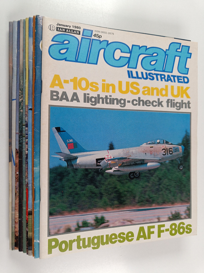 Aircraft Illustrated vuosikerta 1980