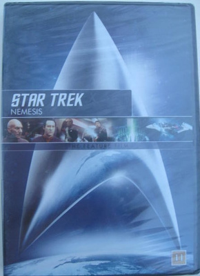 STAR TREK NEMESIS DVD UUSI