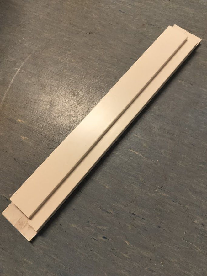 Karmin yläkappale Swedoor 602 7M/92 valkoinen