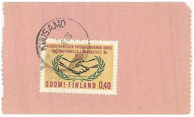 1965 kansainvälinen yhteistoiminta - postiautoaseman säilyty