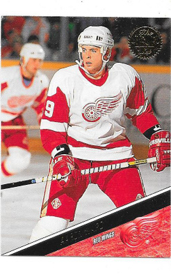1993-94 LEAF #359 Aaron Ward , Detroit Red Wings RC