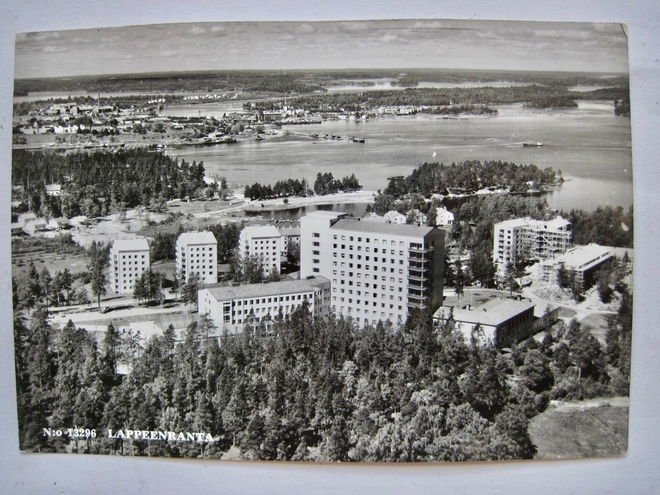 VANHA Postikortti Lappeenranta Karhumäki 1960-l