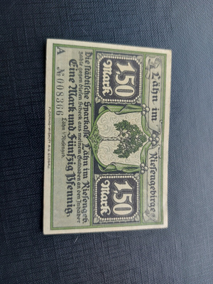 Saksa Lähn 1,50 Mark 1921