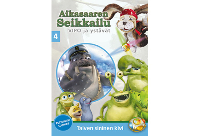 VIPO ja ystävät - Aikasaaren seikkailu Osa 4 (DVD) ALE!